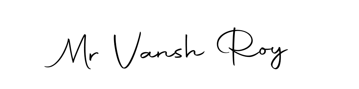 How to make Mr Vansh Roy signature? Autography-DOLnW is a professional autograph style. Create handwritten signature for Mr Vansh Roy name. Mr Vansh Roy signature style 10 images and pictures png