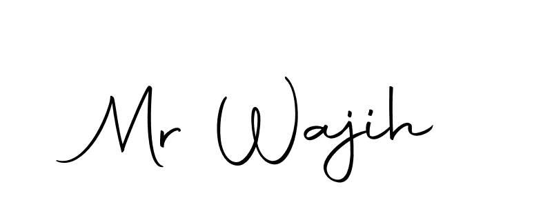 How to make Mr Wajih signature? Autography-DOLnW is a professional autograph style. Create handwritten signature for Mr Wajih name. Mr Wajih signature style 10 images and pictures png