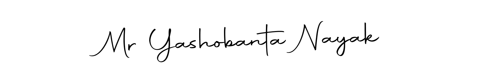 Make a short Mr Yashobanta Nayak signature style. Manage your documents anywhere anytime using Autography-DOLnW. Create and add eSignatures, submit forms, share and send files easily. Mr Yashobanta Nayak signature style 10 images and pictures png