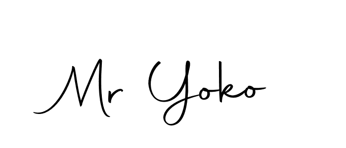 The best way (Autography-DOLnW) to make a short signature is to pick only two or three words in your name. The name Mr Yoko include a total of six letters. For converting this name. Mr Yoko signature style 10 images and pictures png