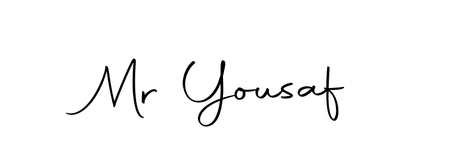 You should practise on your own different ways (Autography-DOLnW) to write your name (Mr Yousaf) in signature. don't let someone else do it for you. Mr Yousaf signature style 10 images and pictures png