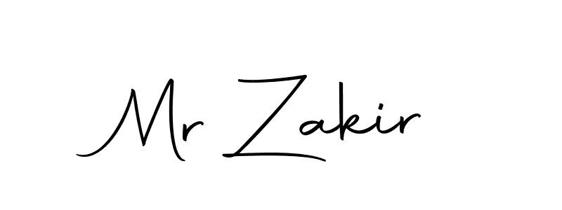 Design your own signature with our free online signature maker. With this signature software, you can create a handwritten (Autography-DOLnW) signature for name Mr Zakir. Mr Zakir signature style 10 images and pictures png