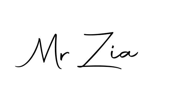 Mr Zia stylish signature style. Best Handwritten Sign (Autography-DOLnW) for my name. Handwritten Signature Collection Ideas for my name Mr Zia. Mr Zia signature style 10 images and pictures png