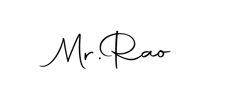 You should practise on your own different ways (Autography-DOLnW) to write your name (Mr.  Rao) in signature. don't let someone else do it for you. Mr.  Rao signature style 10 images and pictures png