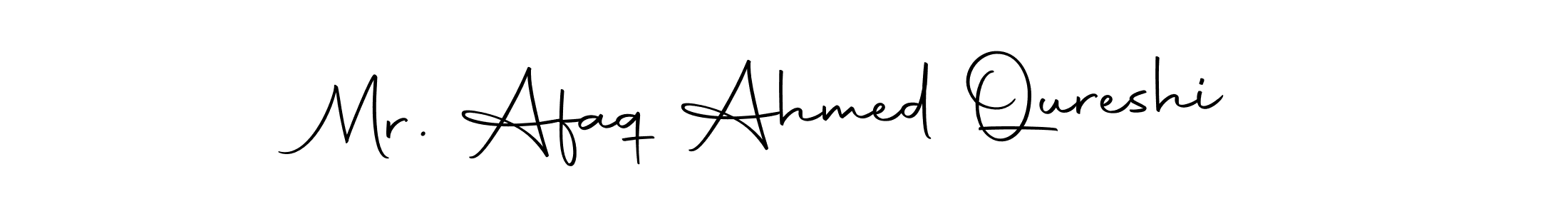 You can use this online signature creator to create a handwritten signature for the name Mr. Afaq Ahmed Qureshi. This is the best online autograph maker. Mr. Afaq Ahmed Qureshi signature style 10 images and pictures png