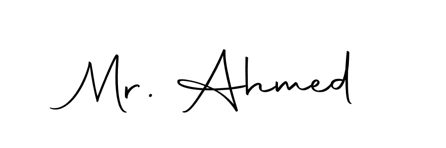 Here are the top 10 professional signature styles for the name Mr. Ahmed. These are the best autograph styles you can use for your name. Mr. Ahmed signature style 10 images and pictures png