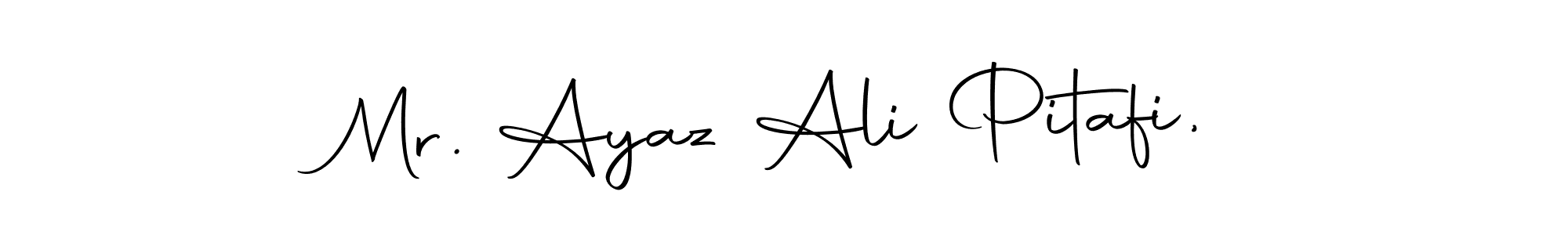 Also You can easily find your signature by using the search form. We will create Mr. Ayaz Ali Pitafi, name handwritten signature images for you free of cost using Autography-DOLnW sign style. Mr. Ayaz Ali Pitafi, signature style 10 images and pictures png