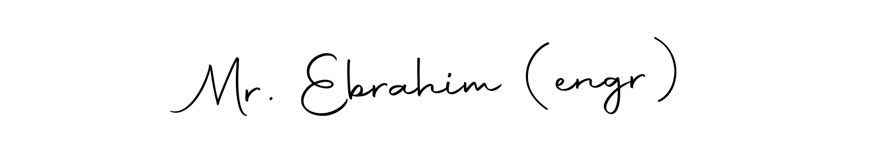 It looks lik you need a new signature style for name Mr. Ebrahim (engr). Design unique handwritten (Autography-DOLnW) signature with our free signature maker in just a few clicks. Mr. Ebrahim (engr) signature style 10 images and pictures png