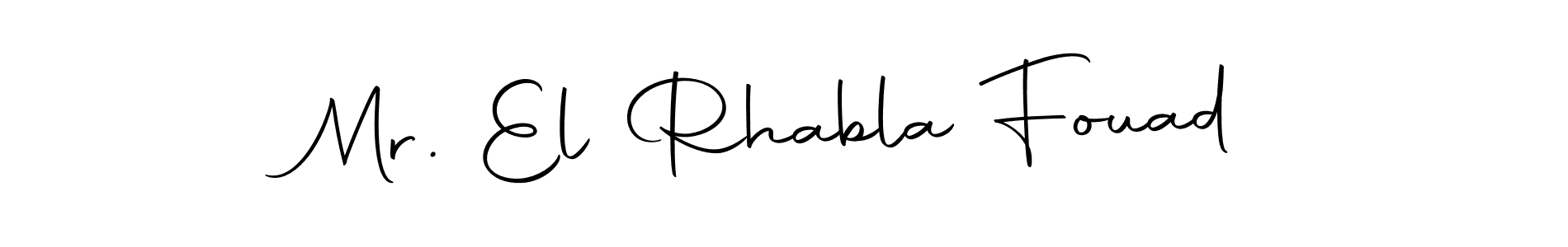 Also we have Mr. El Rhabla Fouad name is the best signature style. Create professional handwritten signature collection using Autography-DOLnW autograph style. Mr. El Rhabla Fouad signature style 10 images and pictures png
