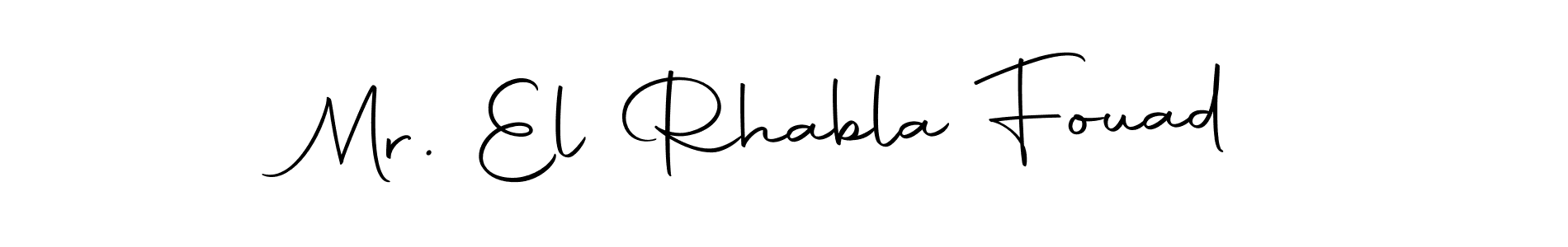 Also we have Mr. El Rhabla Fouad name is the best signature style. Create professional handwritten signature collection using Autography-DOLnW autograph style. Mr. El Rhabla Fouad signature style 10 images and pictures png