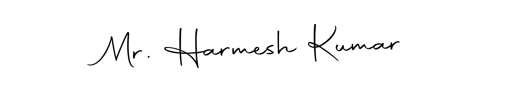 How to make Mr. Harmesh Kumar signature? Autography-DOLnW is a professional autograph style. Create handwritten signature for Mr. Harmesh Kumar name. Mr. Harmesh Kumar signature style 10 images and pictures png