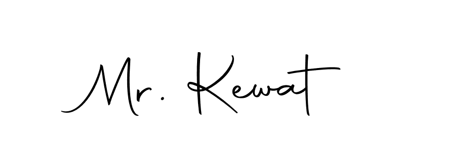 Design your own signature with our free online signature maker. With this signature software, you can create a handwritten (Autography-DOLnW) signature for name Mr. Kewat. Mr. Kewat signature style 10 images and pictures png