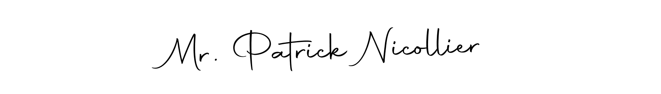 Also we have Mr. Patrick Nicollier name is the best signature style. Create professional handwritten signature collection using Autography-DOLnW autograph style. Mr. Patrick Nicollier signature style 10 images and pictures png