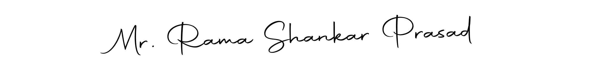 Similarly Autography-DOLnW is the best handwritten signature design. Signature creator online .You can use it as an online autograph creator for name Mr. Rama Shankar Prasad. Mr. Rama Shankar Prasad signature style 10 images and pictures png