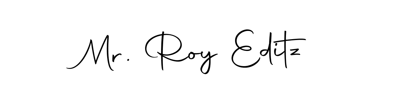 Make a short Mr. Roy Editz signature style. Manage your documents anywhere anytime using Autography-DOLnW. Create and add eSignatures, submit forms, share and send files easily. Mr. Roy Editz signature style 10 images and pictures png