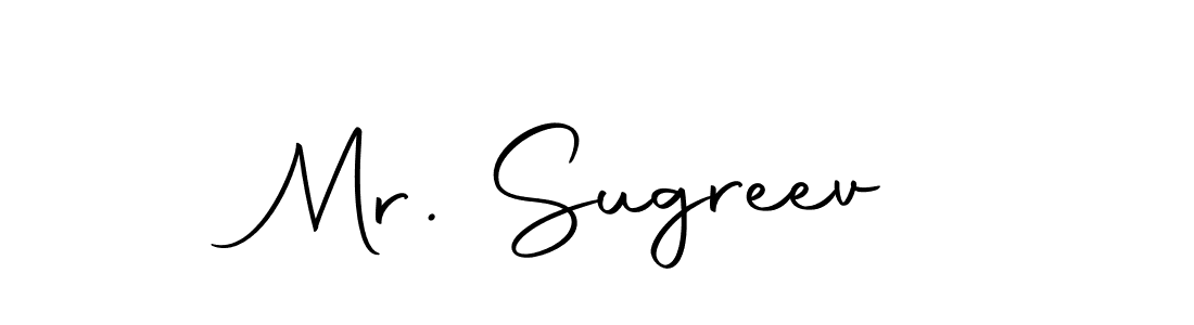 How to make Mr. Sugreev signature? Autography-DOLnW is a professional autograph style. Create handwritten signature for Mr. Sugreev name. Mr. Sugreev signature style 10 images and pictures png