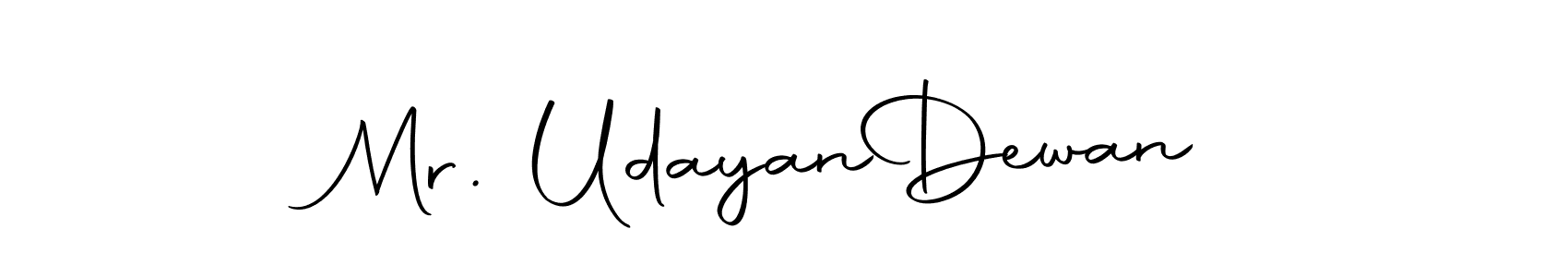 You should practise on your own different ways (Autography-DOLnW) to write your name (Mr. Udayan  Dewan) in signature. don't let someone else do it for you. Mr. Udayan  Dewan signature style 10 images and pictures png