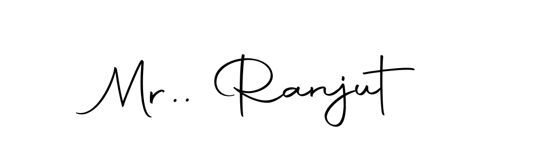Create a beautiful signature design for name Mr.. Ranjut. With this signature (Autography-DOLnW) fonts, you can make a handwritten signature for free. Mr.. Ranjut signature style 10 images and pictures png