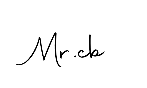 Design your own signature with our free online signature maker. With this signature software, you can create a handwritten (Autography-DOLnW) signature for name Mr.cb. Mr.cb signature style 10 images and pictures png