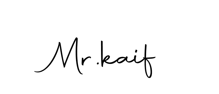 How to make Mr.kaif signature? Autography-DOLnW is a professional autograph style. Create handwritten signature for Mr.kaif name. Mr.kaif signature style 10 images and pictures png