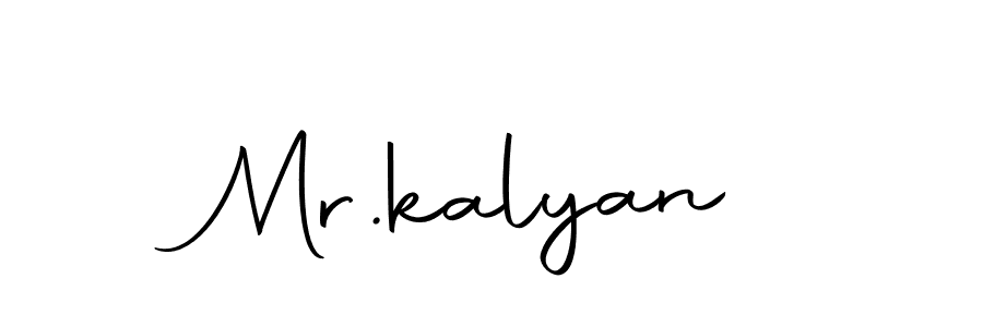 How to make Mr.kalyan signature? Autography-DOLnW is a professional autograph style. Create handwritten signature for Mr.kalyan name. Mr.kalyan signature style 10 images and pictures png