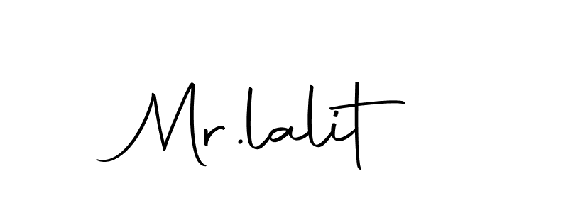 if you are searching for the best signature style for your name Mr.lalit. so please give up your signature search. here we have designed multiple signature styles  using Autography-DOLnW. Mr.lalit signature style 10 images and pictures png