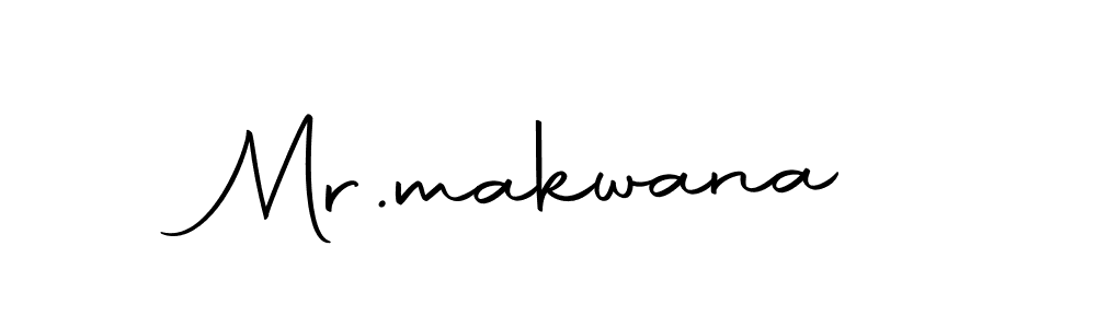 Design your own signature with our free online signature maker. With this signature software, you can create a handwritten (Autography-DOLnW) signature for name Mr.makwana. Mr.makwana signature style 10 images and pictures png