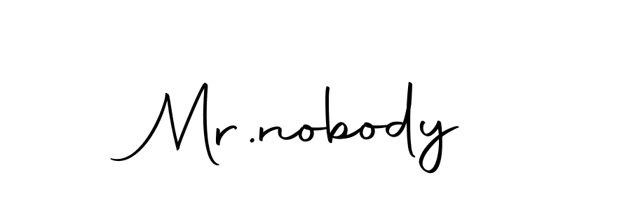Similarly Autography-DOLnW is the best handwritten signature design. Signature creator online .You can use it as an online autograph creator for name Mr.nobody. Mr.nobody signature style 10 images and pictures png