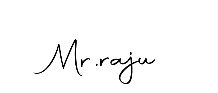 Create a beautiful signature design for name Mr.raju. With this signature (Autography-DOLnW) fonts, you can make a handwritten signature for free. Mr.raju signature style 10 images and pictures png