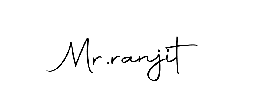 Make a beautiful signature design for name Mr.ranjit. With this signature (Autography-DOLnW) style, you can create a handwritten signature for free. Mr.ranjit signature style 10 images and pictures png