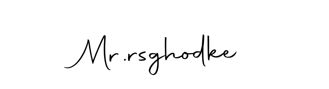 Create a beautiful signature design for name Mr.rsghodke. With this signature (Autography-DOLnW) fonts, you can make a handwritten signature for free. Mr.rsghodke signature style 10 images and pictures png