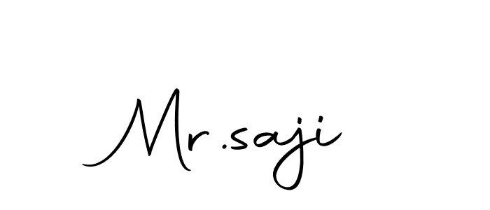 Make a beautiful signature design for name Mr.saji. Use this online signature maker to create a handwritten signature for free. Mr.saji signature style 10 images and pictures png