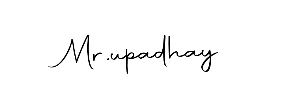 Similarly Autography-DOLnW is the best handwritten signature design. Signature creator online .You can use it as an online autograph creator for name Mr.upadhay. Mr.upadhay signature style 10 images and pictures png