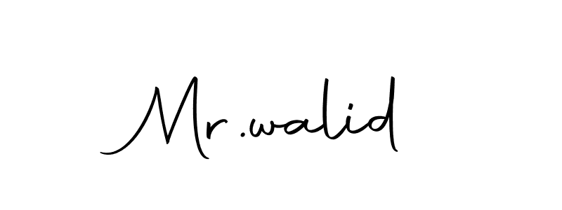 if you are searching for the best signature style for your name Mr.walid. so please give up your signature search. here we have designed multiple signature styles  using Autography-DOLnW. Mr.walid signature style 10 images and pictures png
