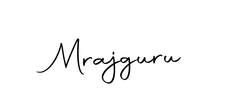 The best way (Autography-DOLnW) to make a short signature is to pick only two or three words in your name. The name Mrajguru include a total of six letters. For converting this name. Mrajguru signature style 10 images and pictures png