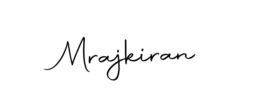 Make a beautiful signature design for name Mrajkiran. With this signature (Autography-DOLnW) style, you can create a handwritten signature for free. Mrajkiran signature style 10 images and pictures png