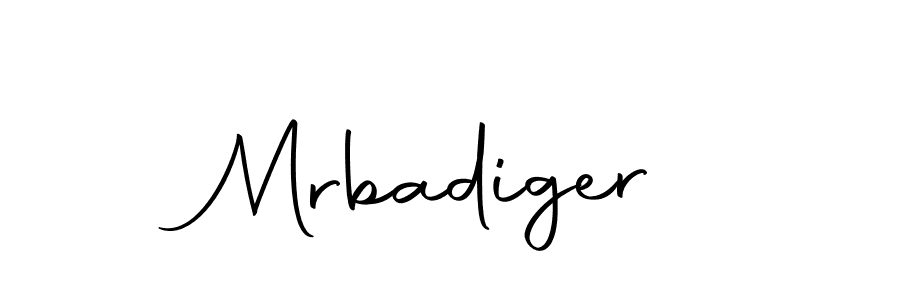 Use a signature maker to create a handwritten signature online. With this signature software, you can design (Autography-DOLnW) your own signature for name Mrbadiger. Mrbadiger signature style 10 images and pictures png