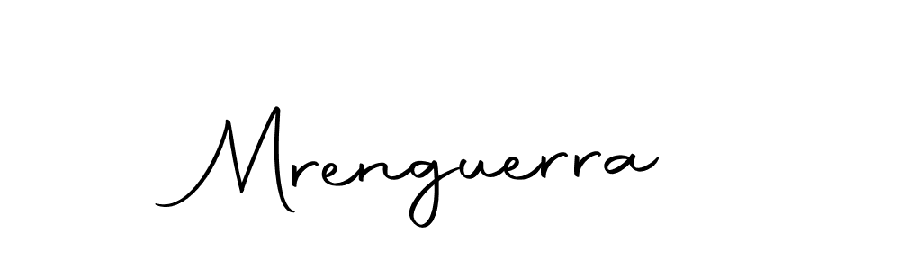 Design your own signature with our free online signature maker. With this signature software, you can create a handwritten (Autography-DOLnW) signature for name Mrenguerra. Mrenguerra signature style 10 images and pictures png