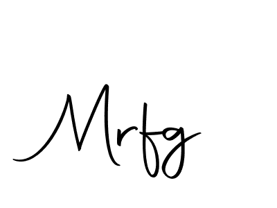 Design your own signature with our free online signature maker. With this signature software, you can create a handwritten (Autography-DOLnW) signature for name Mrfg. Mrfg signature style 10 images and pictures png
