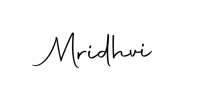 Use a signature maker to create a handwritten signature online. With this signature software, you can design (Autography-DOLnW) your own signature for name Mridhvi. Mridhvi signature style 10 images and pictures png