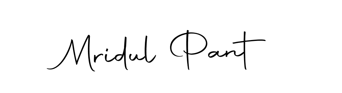 Use a signature maker to create a handwritten signature online. With this signature software, you can design (Autography-DOLnW) your own signature for name Mridul Pant. Mridul Pant signature style 10 images and pictures png