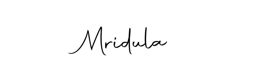 Create a beautiful signature design for name Mridula ♡. With this signature (Autography-DOLnW) fonts, you can make a handwritten signature for free. Mridula ♡ signature style 10 images and pictures png