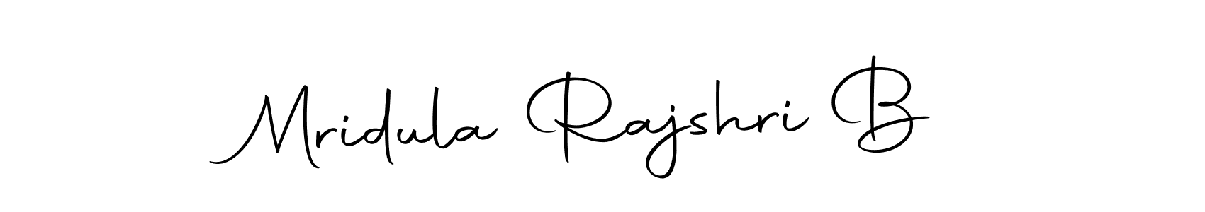 It looks lik you need a new signature style for name Mridula Rajshri B. Design unique handwritten (Autography-DOLnW) signature with our free signature maker in just a few clicks. Mridula Rajshri B signature style 10 images and pictures png