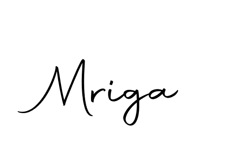 Make a beautiful signature design for name Mriga. With this signature (Autography-DOLnW) style, you can create a handwritten signature for free. Mriga signature style 10 images and pictures png