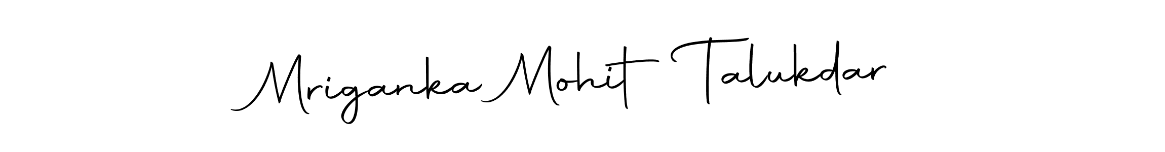 Use a signature maker to create a handwritten signature online. With this signature software, you can design (Autography-DOLnW) your own signature for name Mriganka Mohit Talukdar. Mriganka Mohit Talukdar signature style 10 images and pictures png