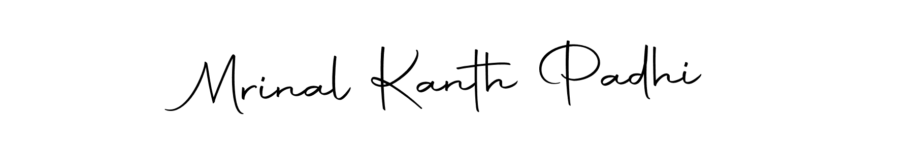 Also we have Mrinal Kanth Padhi name is the best signature style. Create professional handwritten signature collection using Autography-DOLnW autograph style. Mrinal Kanth Padhi signature style 10 images and pictures png