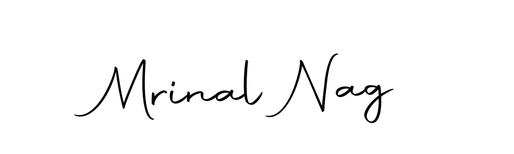 Autography-DOLnW is a professional signature style that is perfect for those who want to add a touch of class to their signature. It is also a great choice for those who want to make their signature more unique. Get Mrinal Nag name to fancy signature for free. Mrinal Nag signature style 10 images and pictures png