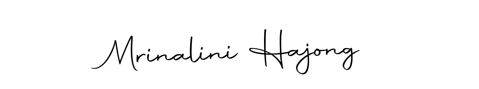 It looks lik you need a new signature style for name Mrinalini Hajong. Design unique handwritten (Autography-DOLnW) signature with our free signature maker in just a few clicks. Mrinalini Hajong signature style 10 images and pictures png