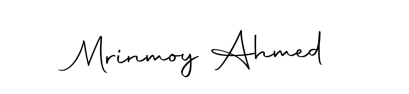 Also we have Mrinmoy Ahmed name is the best signature style. Create professional handwritten signature collection using Autography-DOLnW autograph style. Mrinmoy Ahmed signature style 10 images and pictures png