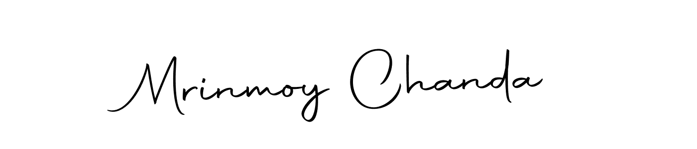 Make a beautiful signature design for name Mrinmoy Chanda. With this signature (Autography-DOLnW) style, you can create a handwritten signature for free. Mrinmoy Chanda signature style 10 images and pictures png